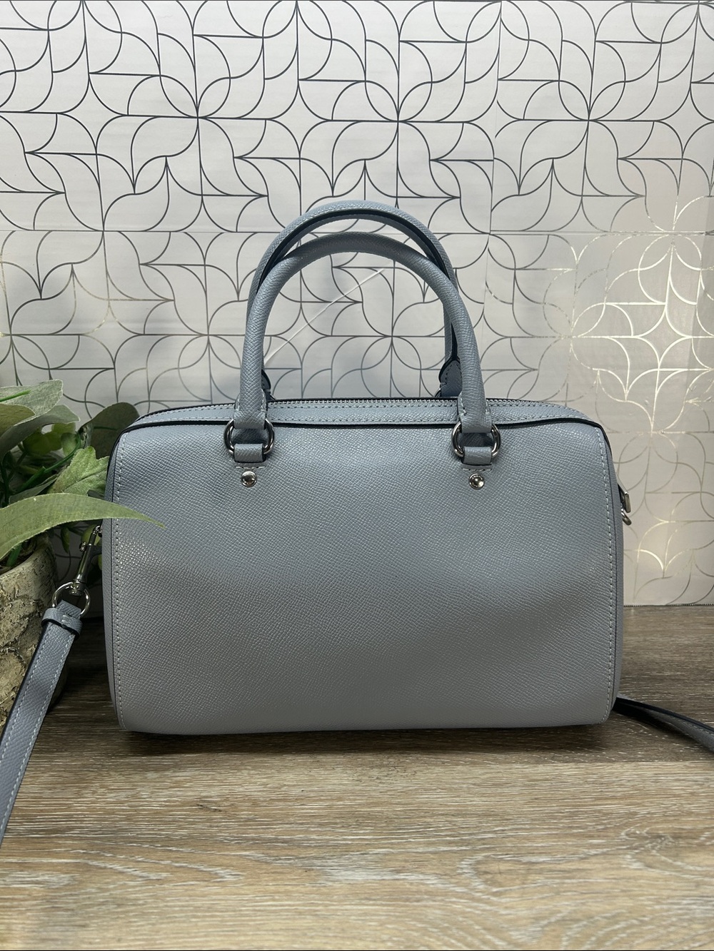 5145 NWOT Coach Rowan Twilight satchel bag 269025145 - Picture 2 of 14